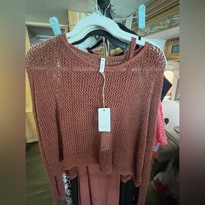 Sundress with cover from wishlist. S/M NWT